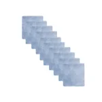 Tovaglioli in cotone fantasia margherita 53x53cm (Set da 10)