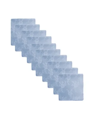 Tovaglioli in cotone fantasia margherita 53x53cm (Set da 10)