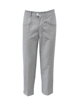 pantaloni-cuoco-pied-de-poule-unisex-K51.PEBN