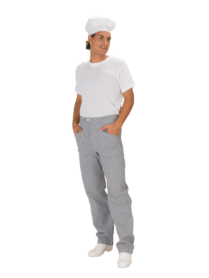 Pantalone cuoco uomo "Pied de poule"